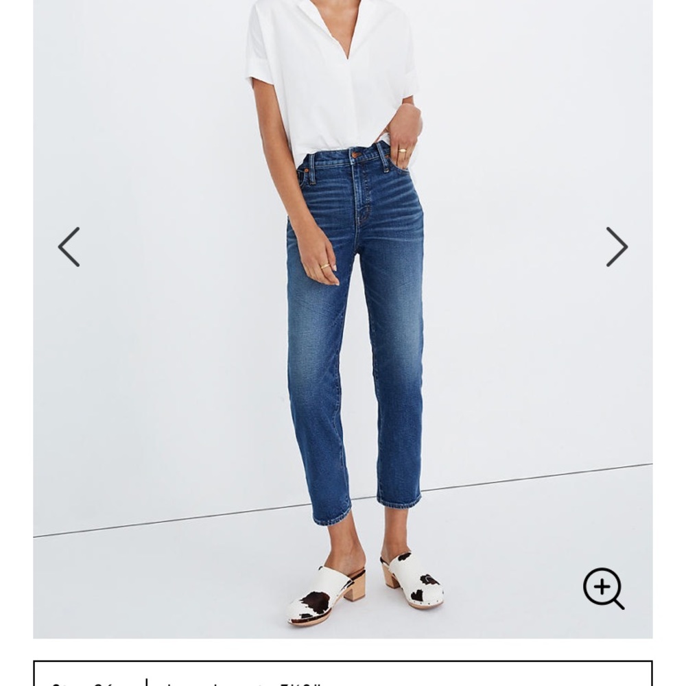 MWL slim straight jean NWOT